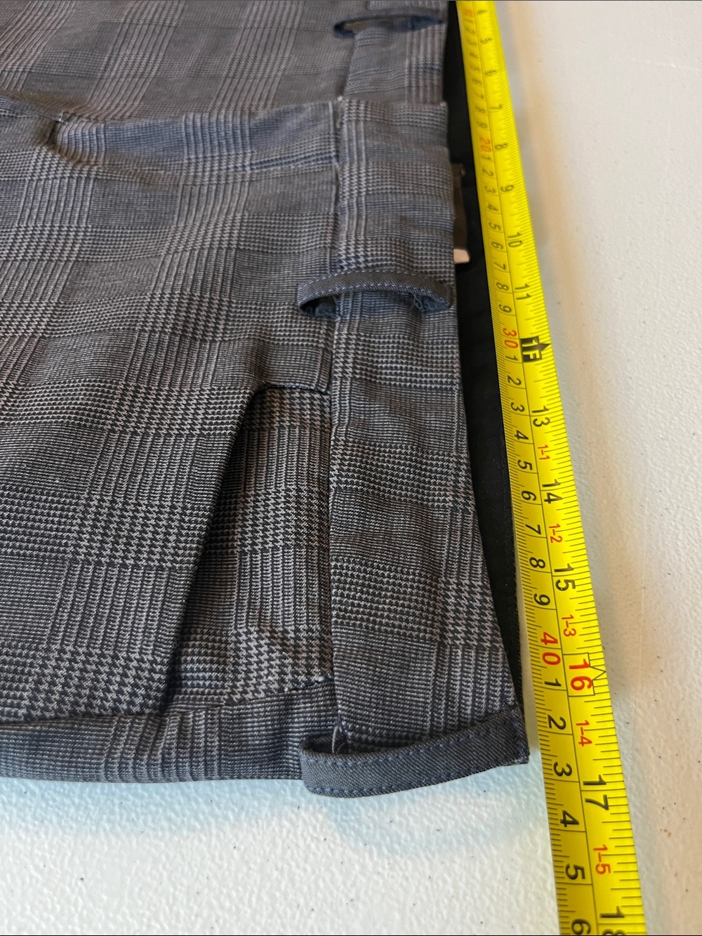 Crosby Madison Pants in Herringbone Plaid Size 12 - Picture 10 of 14